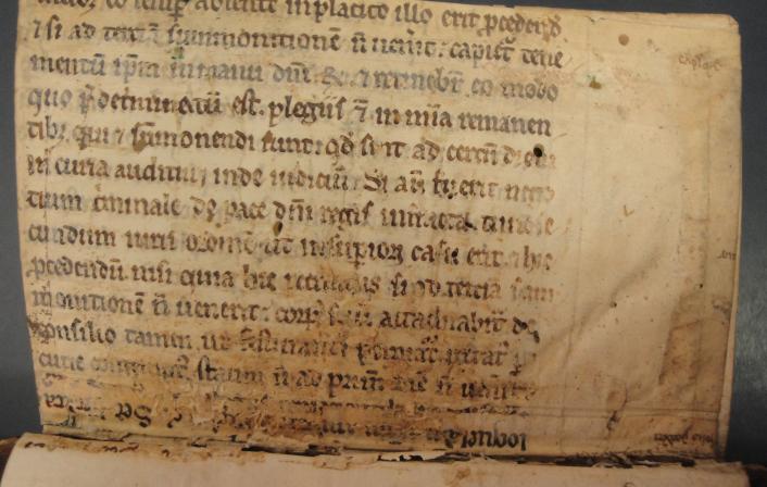 Colchester Harsnett K.a.13 back flyleaf verso