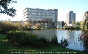 University of Essex Library, photo by J Kociatkiewicz